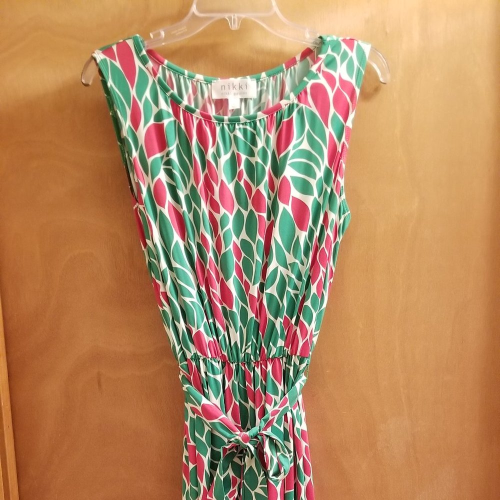 Beautiful nikki poulos maxi dress - size L